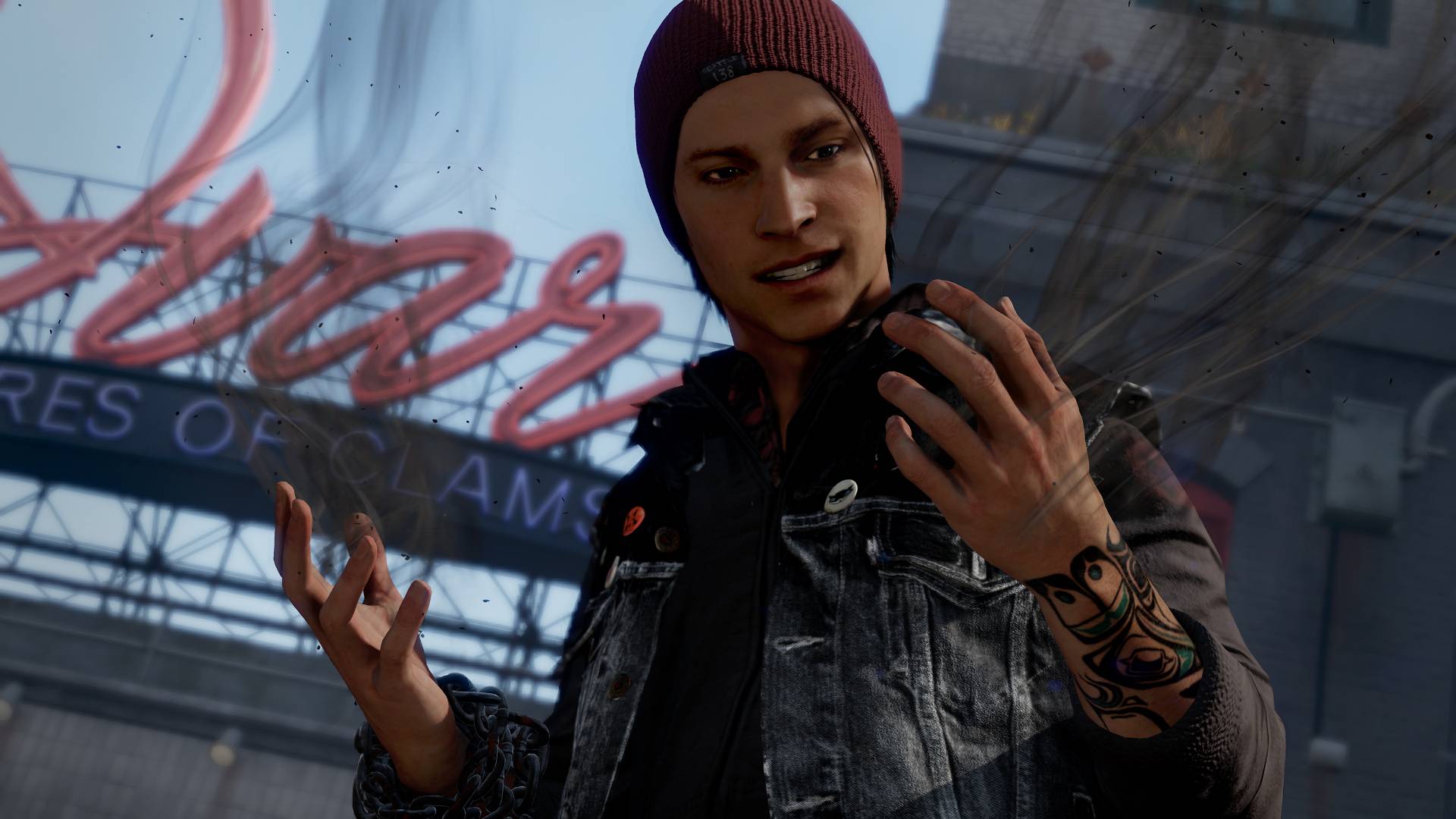 inFamous Second Son repoussé