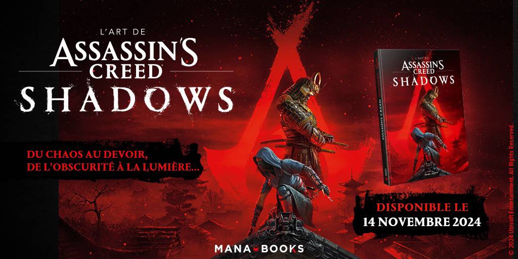[LIVRE] L’art de Assassin’s Creed Shadows, voyage saisissant au cœur du Japon féodal