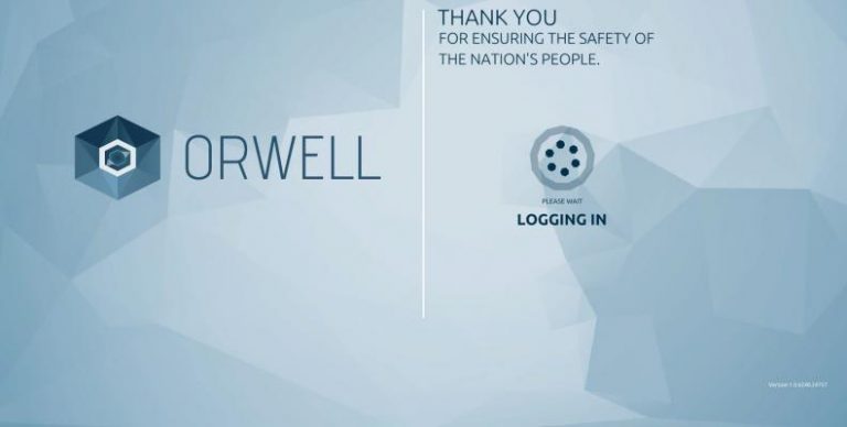 [TEST] Orwell, George is watching you !