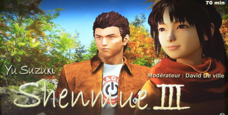 [MAGIC 2016] Conférence Shenmue III