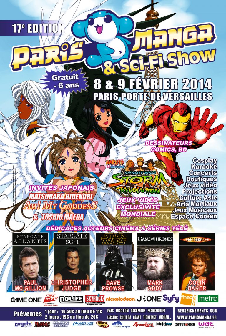 Deux exclus mondiales au Paris Manga 2014
