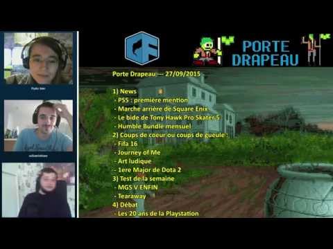 Porte Drapeau #5 –  Les 20 ans de PlayStation